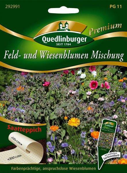 Feld Und Wiesenblumen Mischung Blumensamen Saatgut ShopGarten