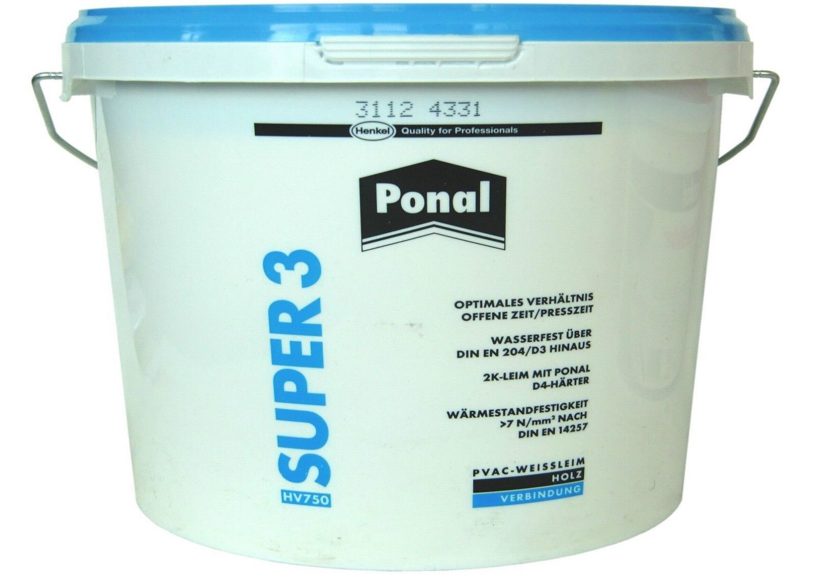 5Kg Ponal Holzleim D3 Super3 wasserfest