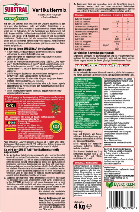 4 kg SUBSTRAL® Vertikutiermix
