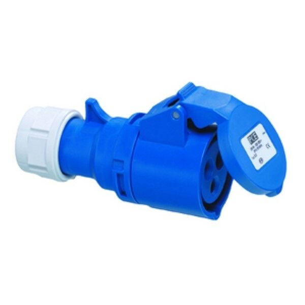 CEE-Kupplung Caravan, blau 16A / 220V