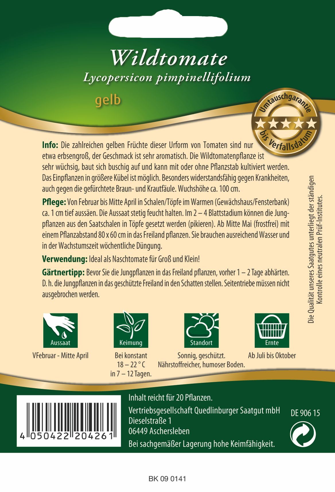 Wildtomate gelb