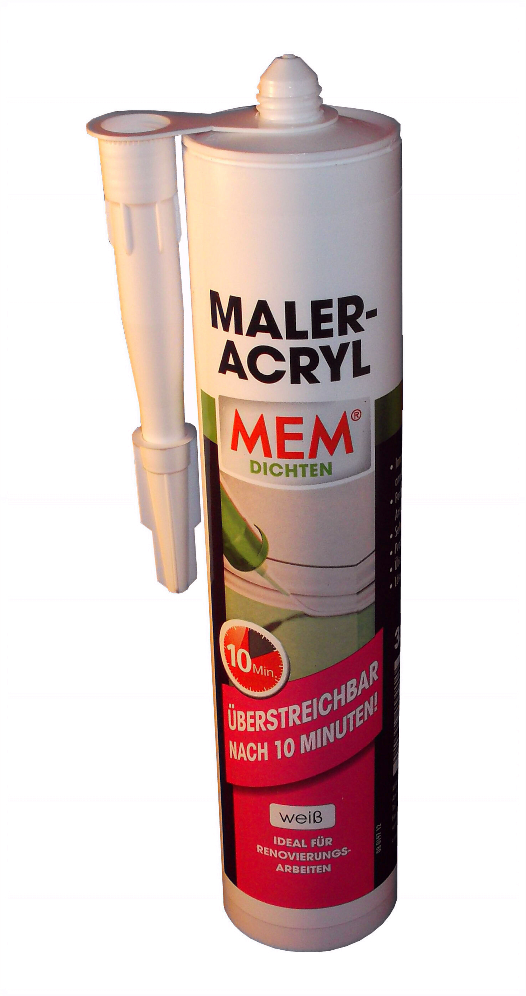 300ml MEM Maler-Acryl weiß