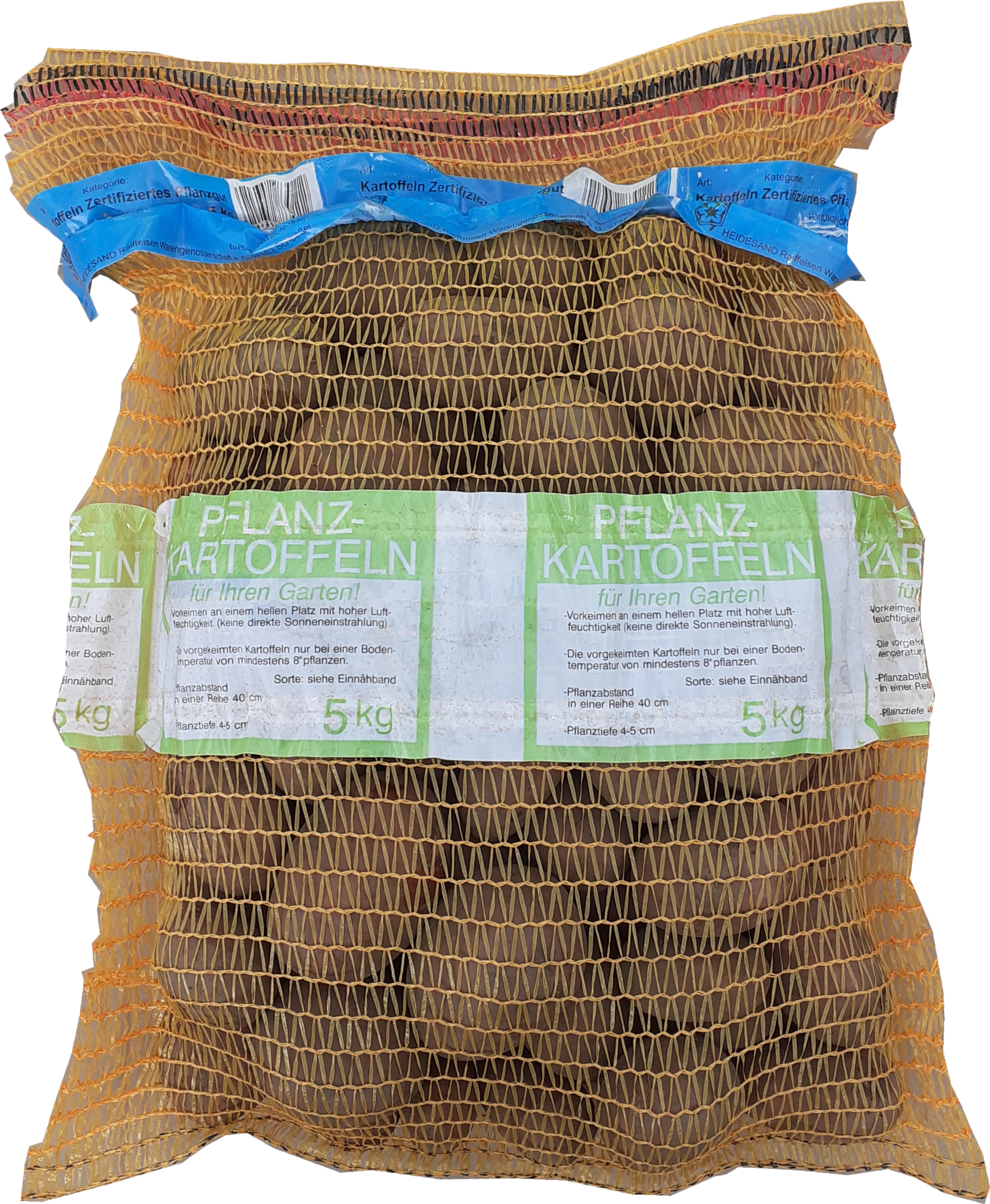 Pflanzkartoffeln Lilly 5 kg, gelb, früh-mittel, mehlig