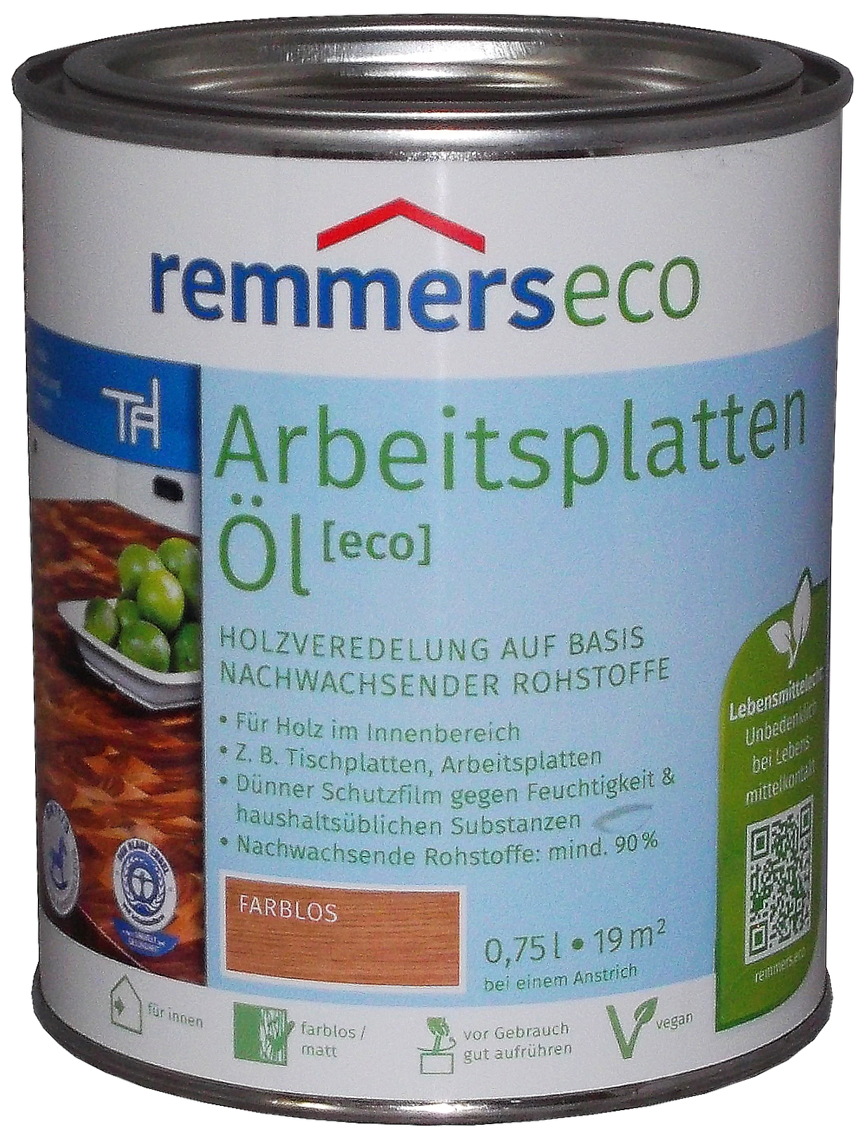 750ml Remmers eco Arbeitsplatten-Öl Farblos