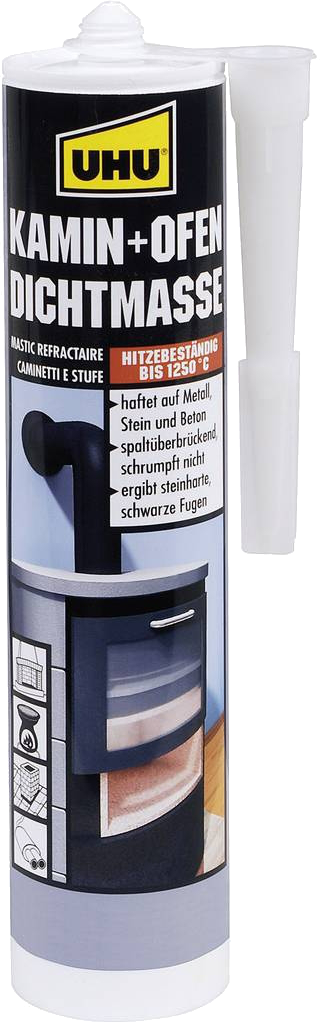 530g UHU Kamin-und Ofendicht Kartusche