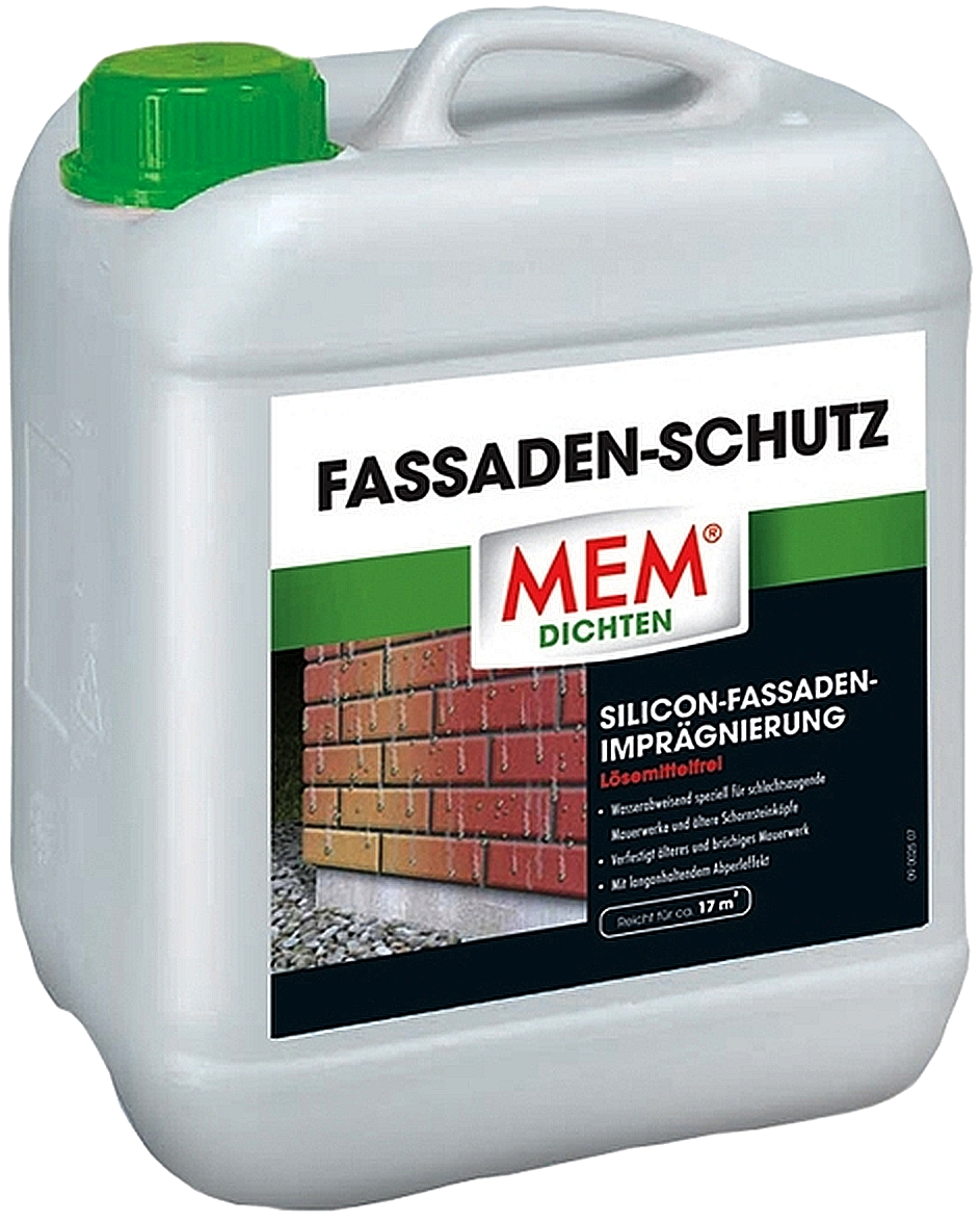 5 Liter MEM Fassadenschutz / Fassadenimprägnierung