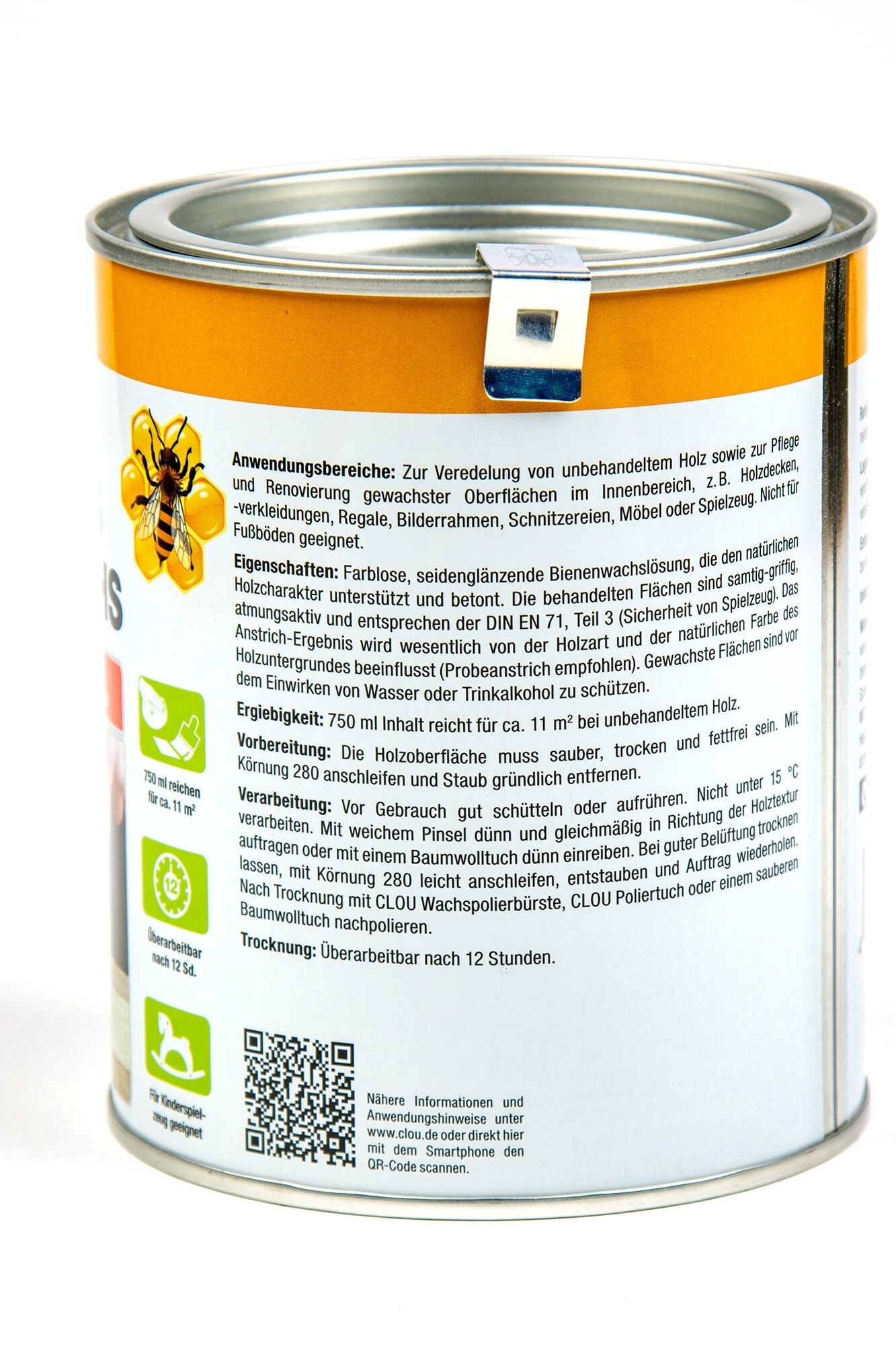 750ml Clou flüssiges Bienenwachs