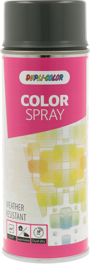 400ml DUPLI-COLOR Sprühlack Color Eisengrau Spray RAL 7011 glänzend
