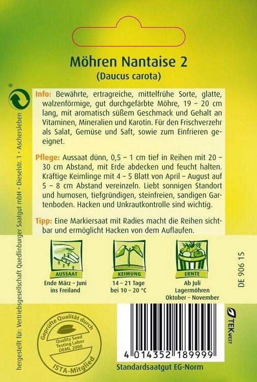 Möhre Nantaise 2