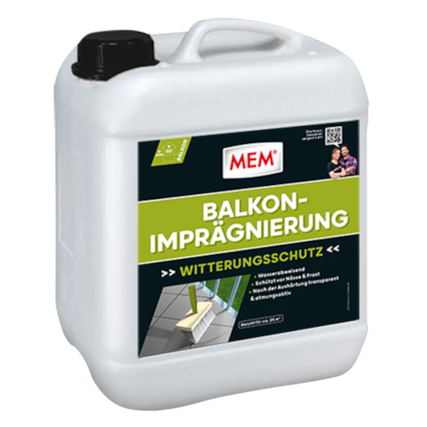 5L MEM Balkon-Imprägnierug (viele Untergründe)