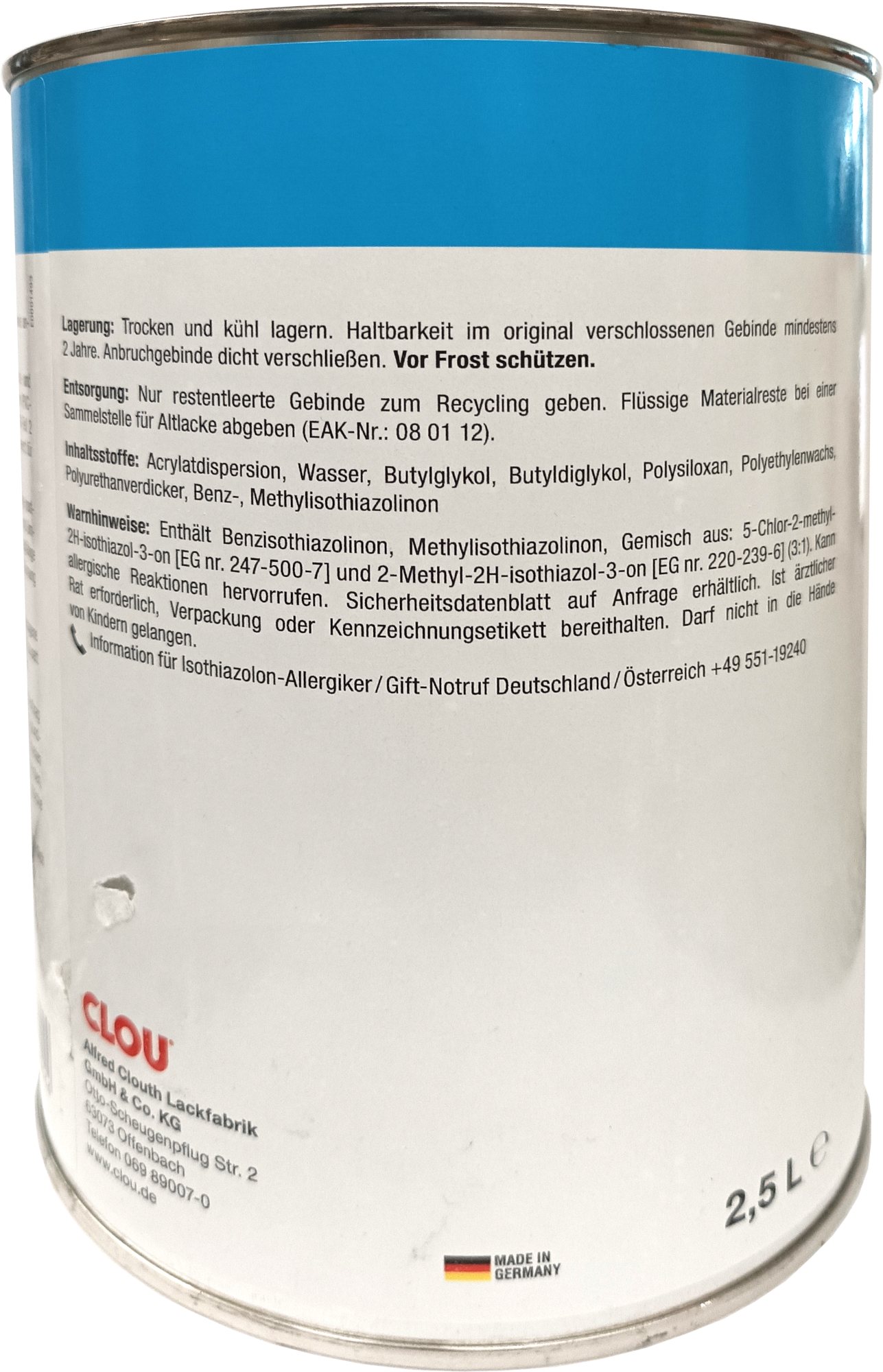 2,5L Clou Treppen- und Parkettversiegelungslack