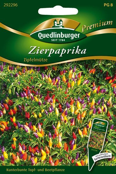 Zierpaprika Zipfelmütze