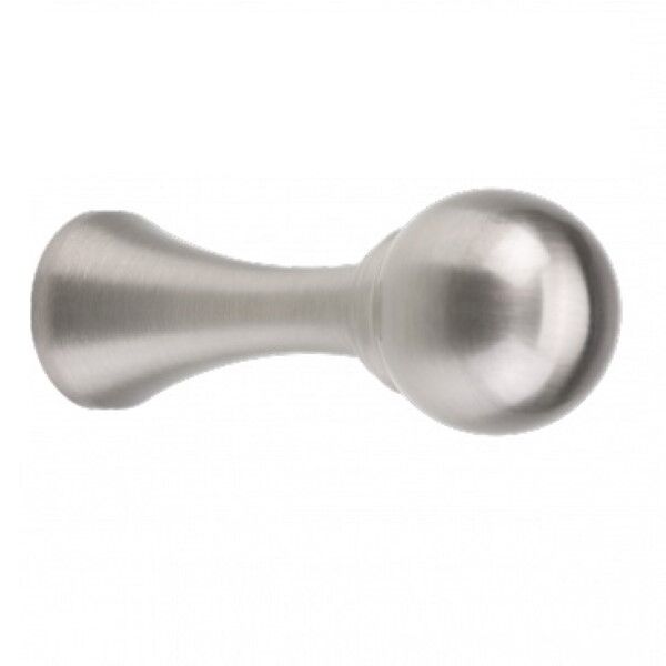 Mantelhaken 40 x 10 mm, Edelstahllook