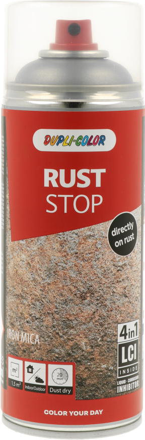 Dupli Color Rust Stop 4 in 1 Eisenglimmer 400 ml Silber