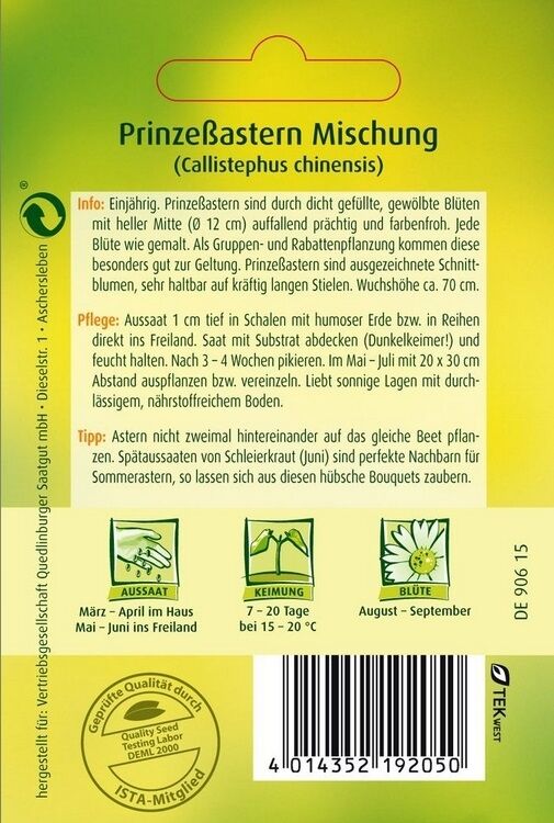 Prinzeßastern Mischung