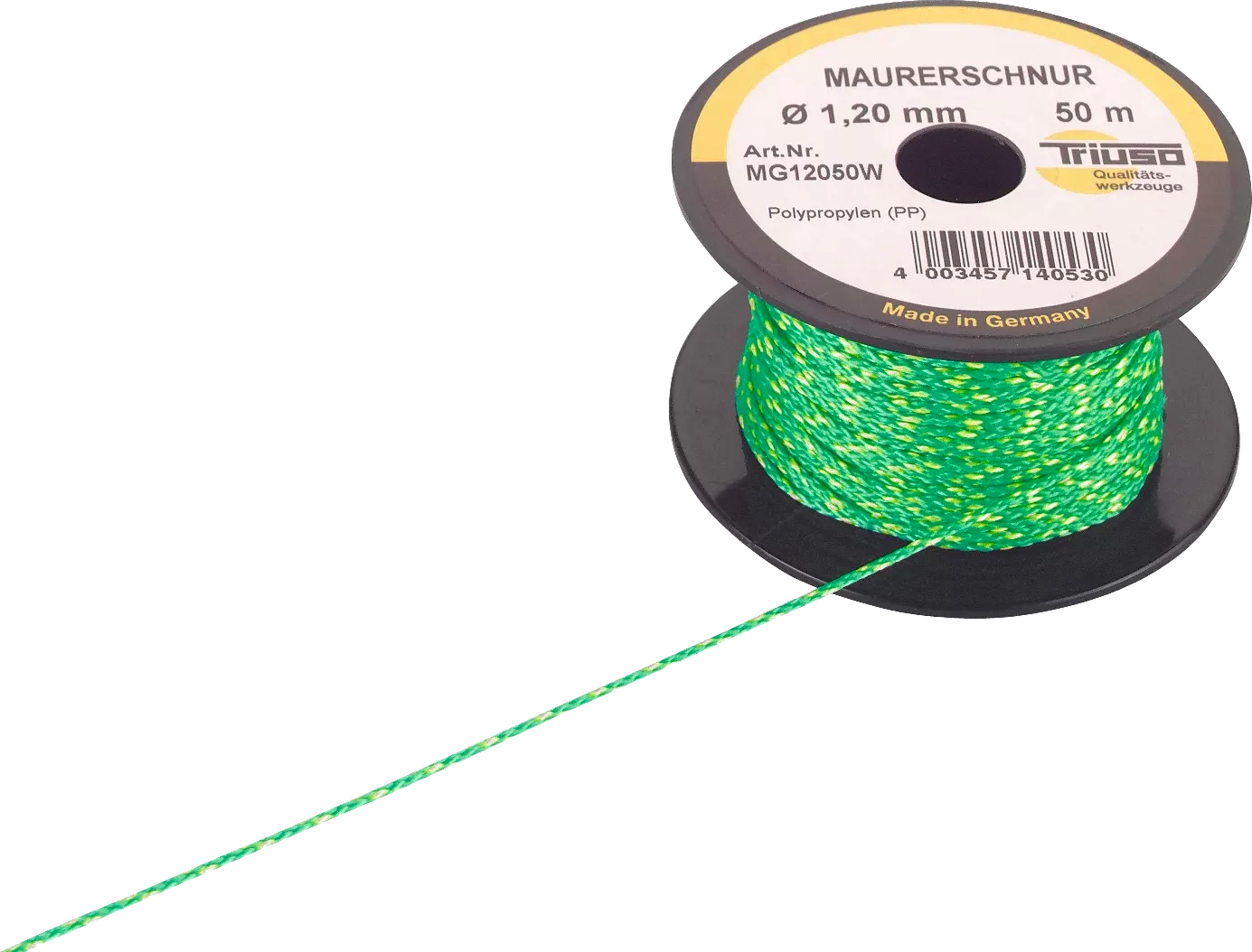 50m Profi-Maurerschnur 2mm grün
