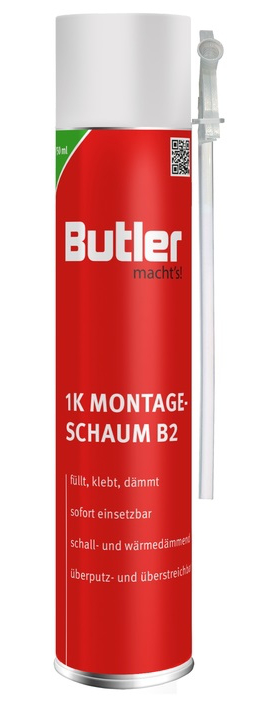 750ml Butler machts 1K Montageschaum B2 beige