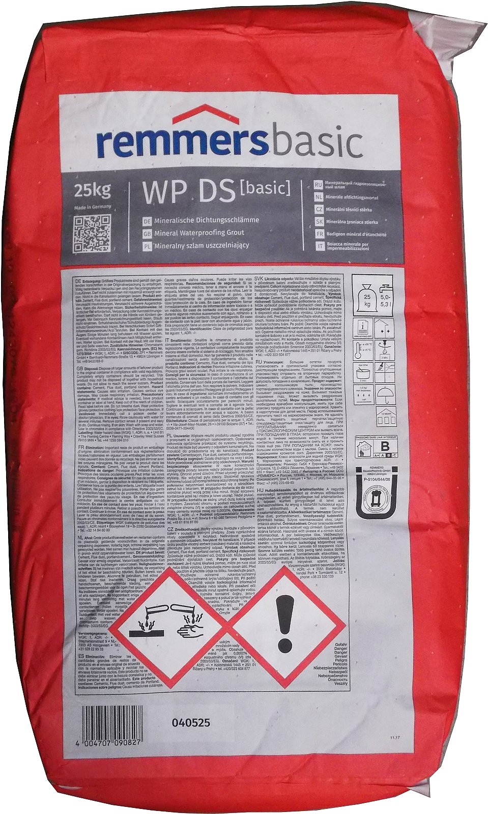 25kg Remmers Dichtschlämme WP DS