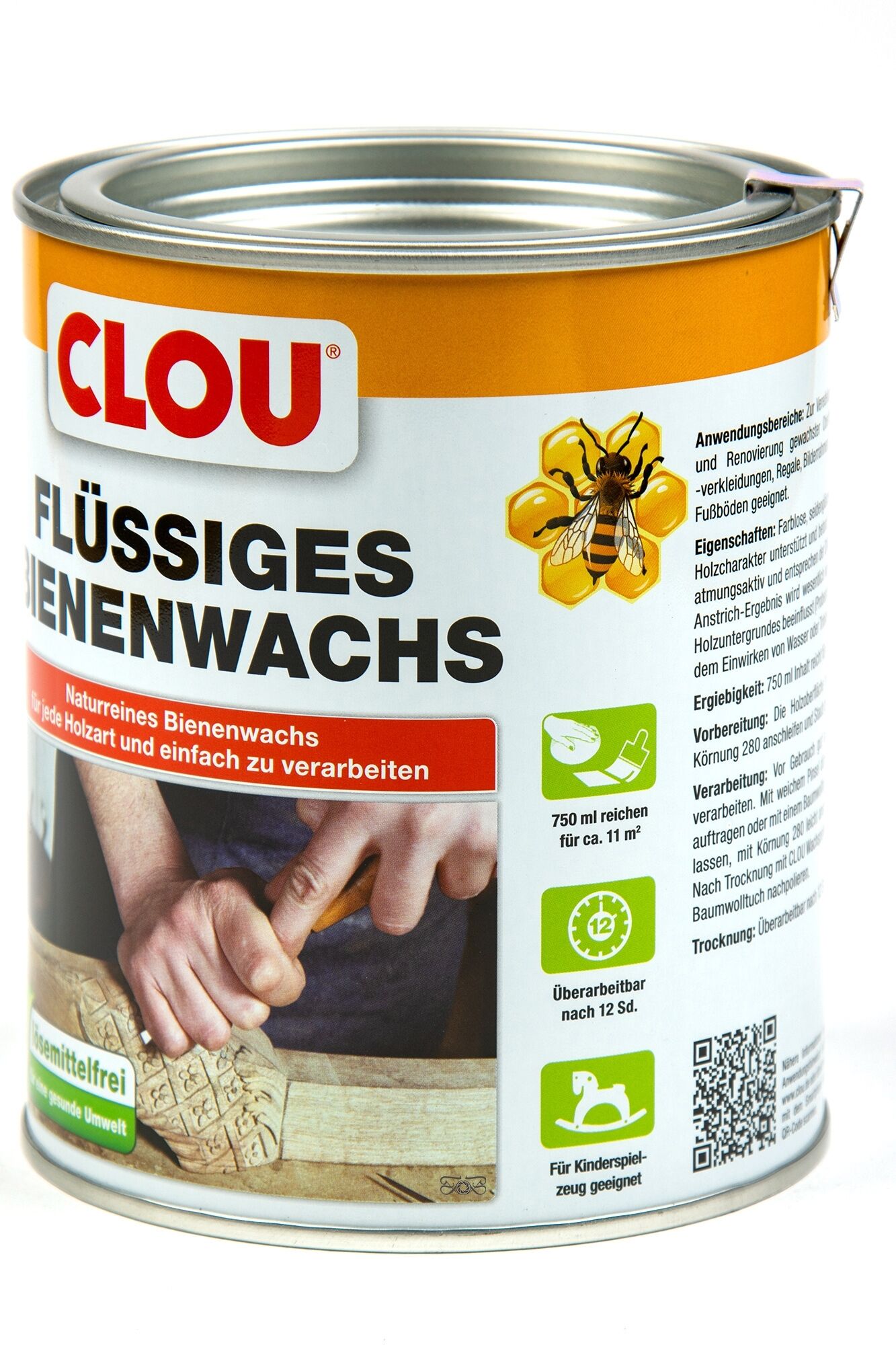 750ml Clou flüssiges Bienenwachs