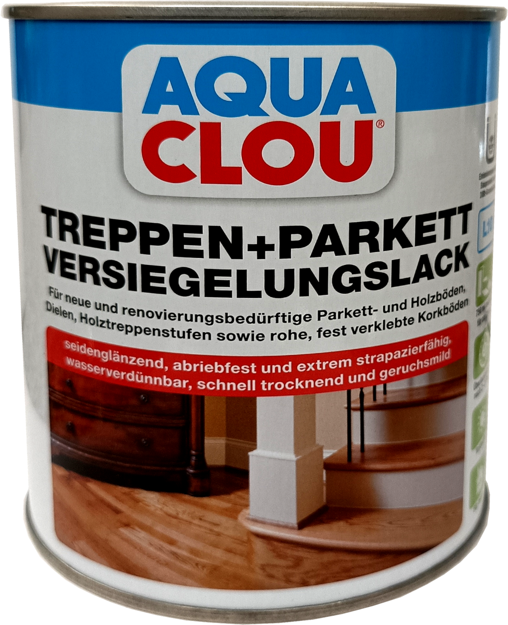 750ml Clou Treppen- und Parkettversiegelungslack