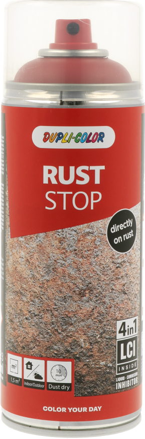 Dupli Color Rust Stop 4 in 1 Seidenmatt 400 ml RAL3002 Karminrot