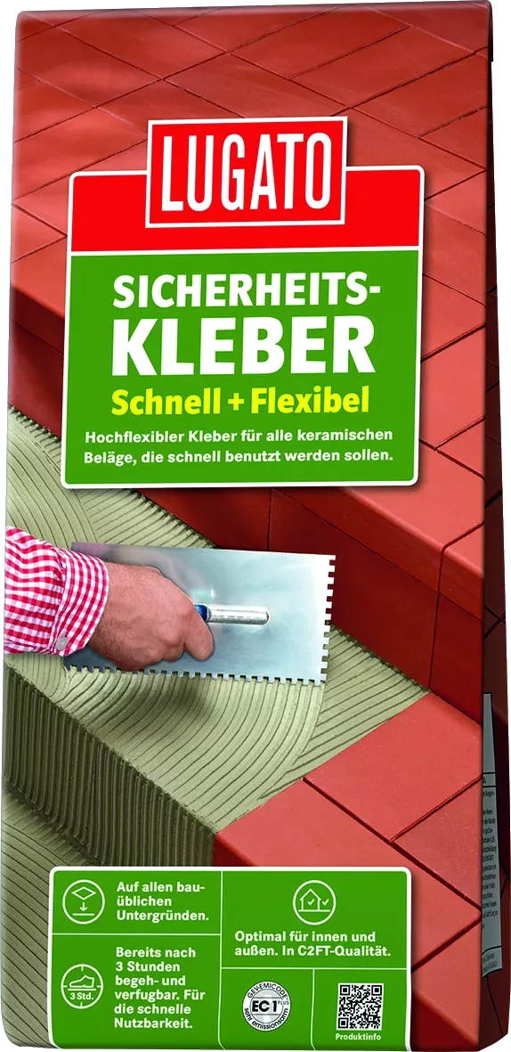 5kg Lugato Sicherheitskleber Schnell + Flexibel