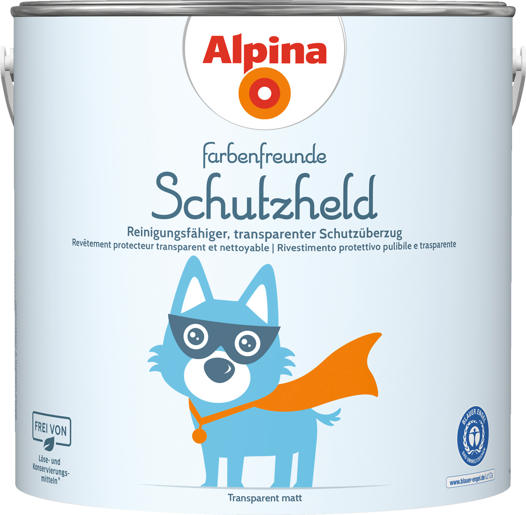 2,5l ALPINA Farbenfreunde Schutzheld Transparent