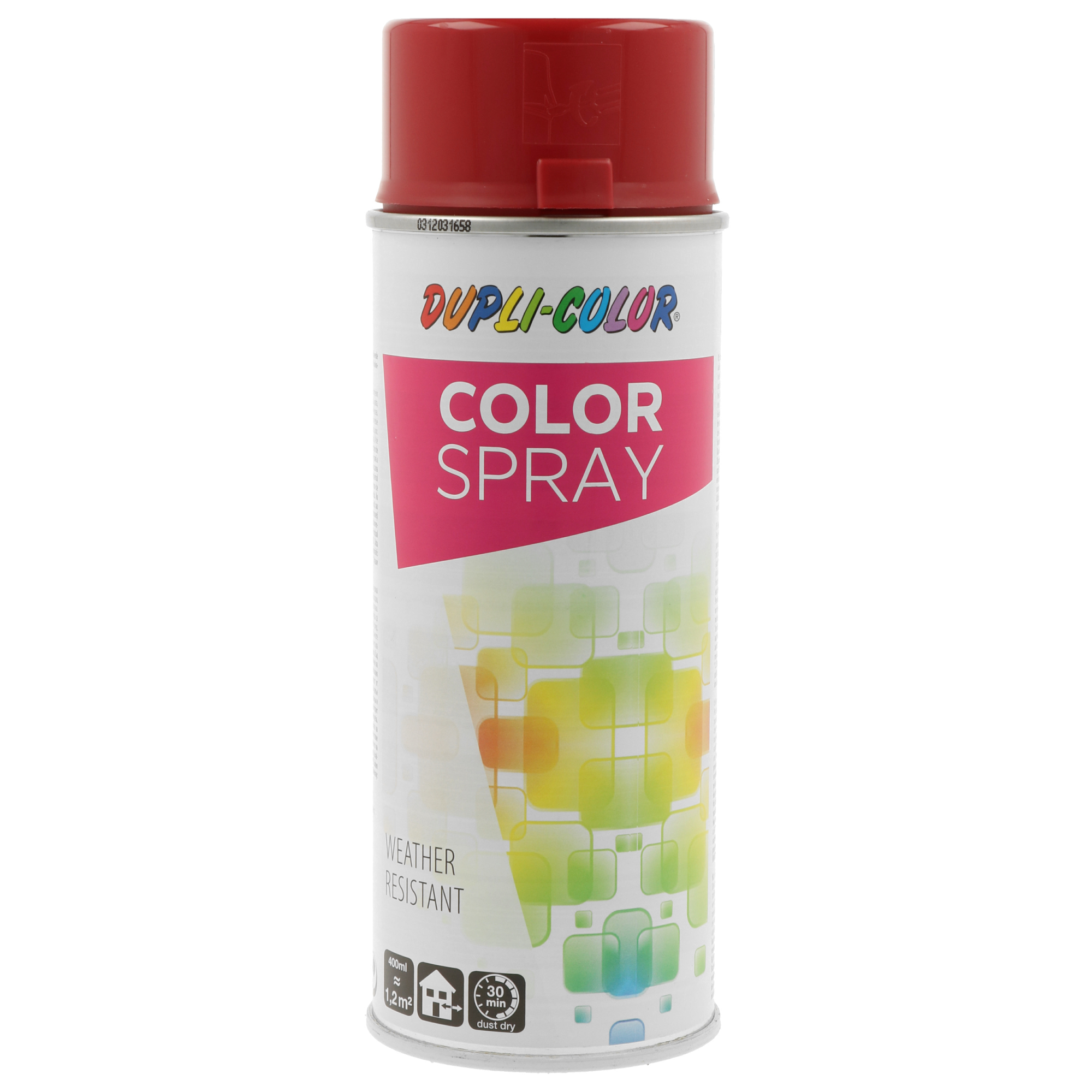 400ml DUPLI-COLOR Sprühlack Color Spray Rubinrot RAL 3003 glänzend,