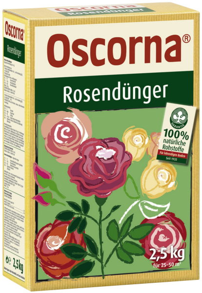 2,5kg Oscorna Rosendünger
